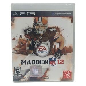 Madden NFL 12‎ Sony PlayStation 3 PS3 Football Video Game 2011